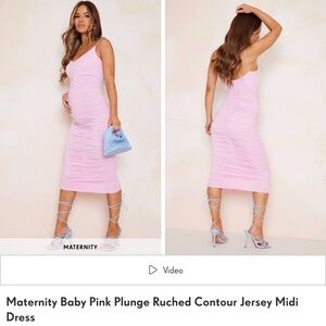 Baby Pink Contour Dress